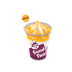 Mango Jelly Sundae