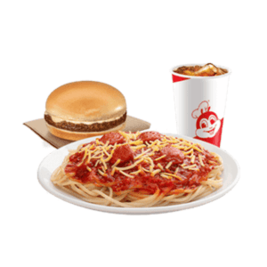 Jolly Spaghetti w/ Yumburger w/ Drink