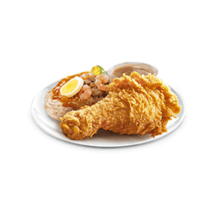 1-pc. Chickenjoy w/ Palabok Solo