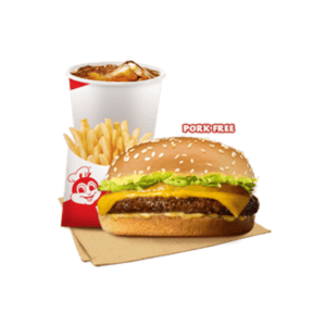 Amazing Aloha Champ Jr. w/o Bacon w/ Fries & Drink