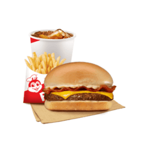 Bacon Cheesy Yumburger w/ Fries & Drink