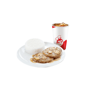 2-pc. Burger Steak w/ Drink