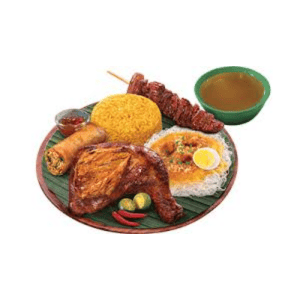 Chicken Inasal Paa & 1 pc. Pork BBQ (Solo Fiesta)